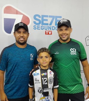 [Vídeo] Menino de Arapiraca alcança sonho de ser convocado para Seleção Brasileira de Fut-7 e vai disputar o Sul-Americano Sub-10