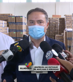 Renan Filho diz que Estado está pronto para imunização: “Queremos a vacina”