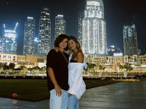 Sasha e João Figueiredo se despedem de Dubai após lua de mel