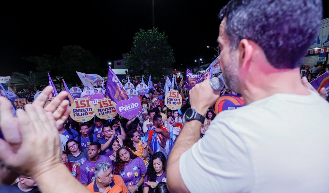 Paulo fortalece campanha em Arapiraca, Feira Grande e Junqueiro