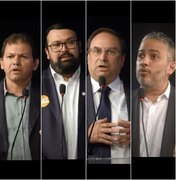 Luciano, Hector, Cláudio, Lindomar: como foi o debate dos candidatos em Arapiraca