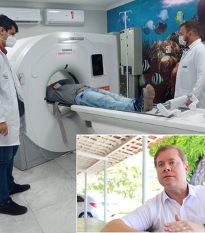 Através de recursos garantidos por Max Beltrão, hospital de Coruripe ganha tomógrafo mais moderno de AL