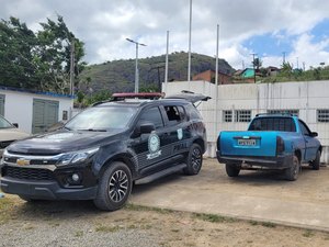 Polícia prende homem com veículos adulterados em Joaquim Gomes