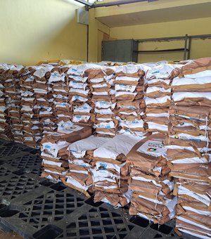 Jacuípe recebe 4 toneladas de sementes para agricultura familiar