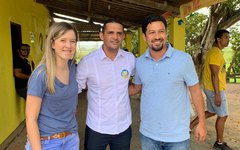 Moura e Cunha anunciam apoio a Marquinho do Ademir, de Passo do Camaragibe, e Júnior Pedro, em São Luiz do Quitunde