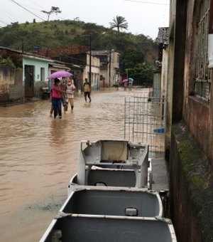 Chuvas e nível dos rios tendem a diminuir em Alagoas nos próximos dias 