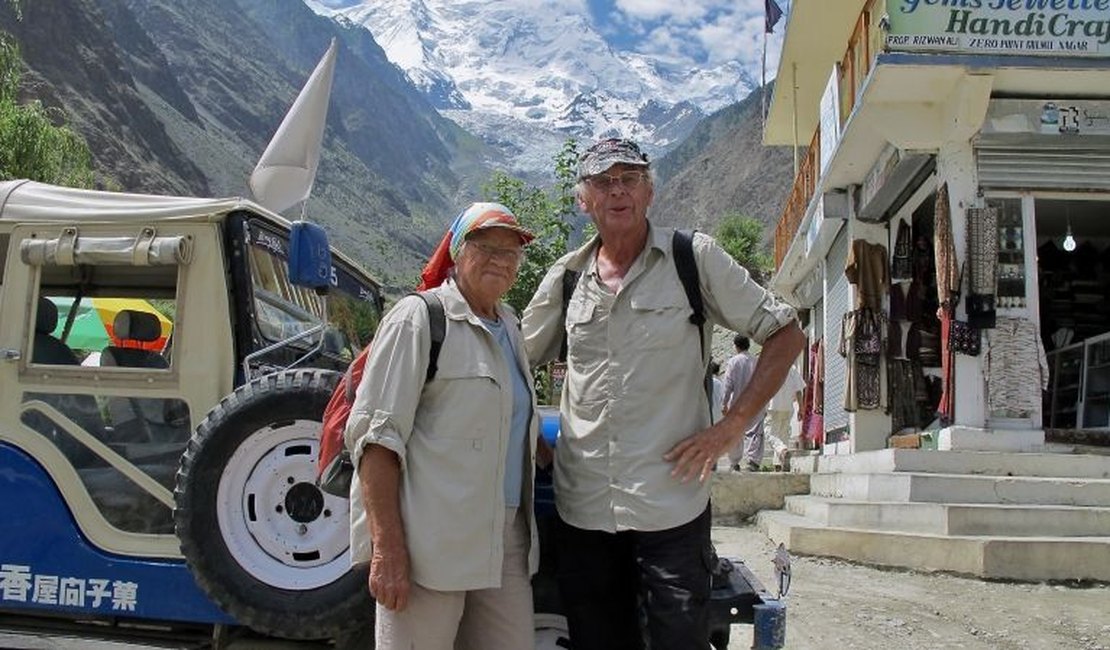 Casal conheceu 194 países após viajar o mundo por 63 anos