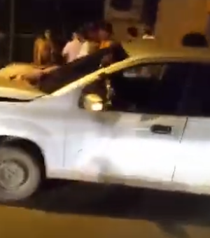 [Vídeo] Irmãos ficam feridos após grave acidente em Arapiraca 