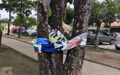 Materiais de campanha do candidato foram depredados no campus A. C. Simões, em Maceió
