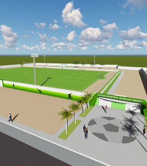 Major Izidoro vai ganhar o mais moderno campo de futebol do interior de Alagoas