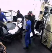 Quatro astronautas voltam à Terra após quase três meses no espaço