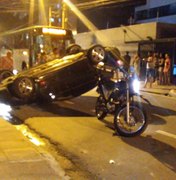 Delegado com sinais de embriaguez provoca acidente em Maceió