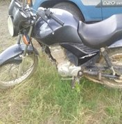 Operação do 2º BPM recupera motocicleta roubada em União dos Palmares