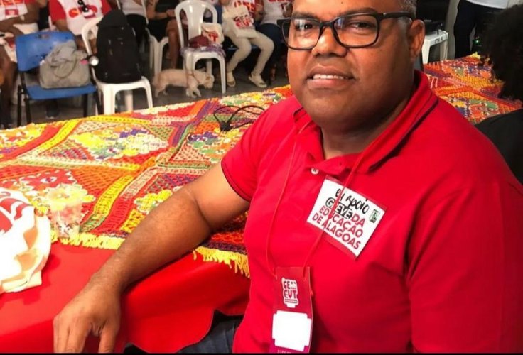 CUT Alagoas elege Luciano Santos como novo presidente estadual da central