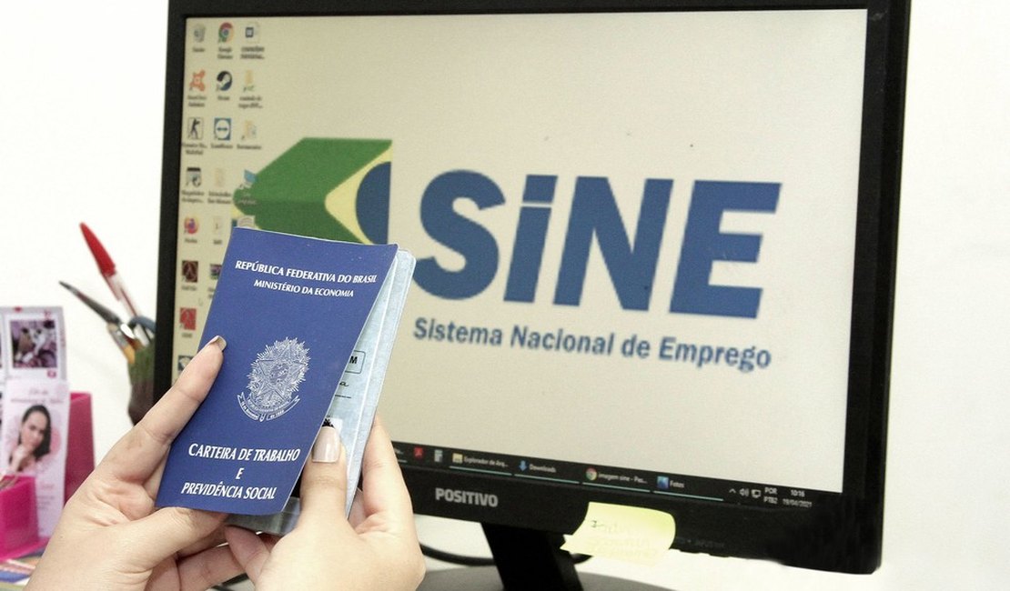 Mais de 90 vagas estão disponíveis no Sine Maceió nesta segunda(3)
