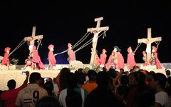 Paixão de Cristo é encenada com sucesso na Cidade de Maria, em Craíbas.
