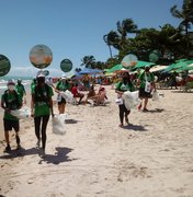 Projeto Nossa Praia faz ações de limpeza em praias de Alagoas