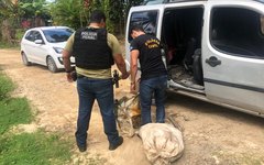 Operação integrada prende suspeito de tráfico de drogas com 40kg de maconha