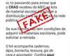 Semas alerta para mensagens falsas sobre doação de kits escolares