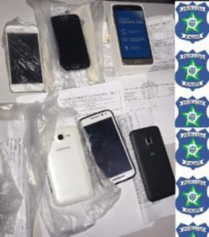 Polícia Civil recupera e restitui 42 celulares roubados na capital e região metropolitana