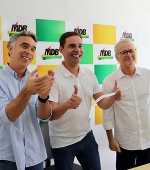 Kelmann Vieira deixa o Podemos e se filia ao MDB para disputar sua reeleição na Câmara de Maceió
