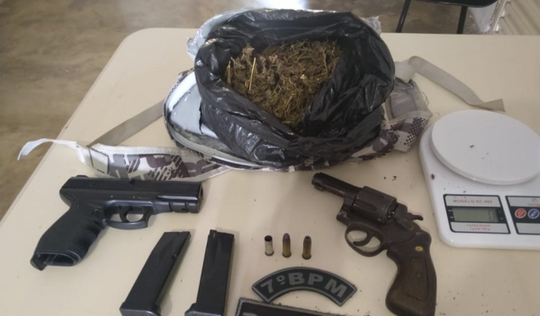Homem é preso após atirar contra policiais do Pelopes em Santana do Ipanema