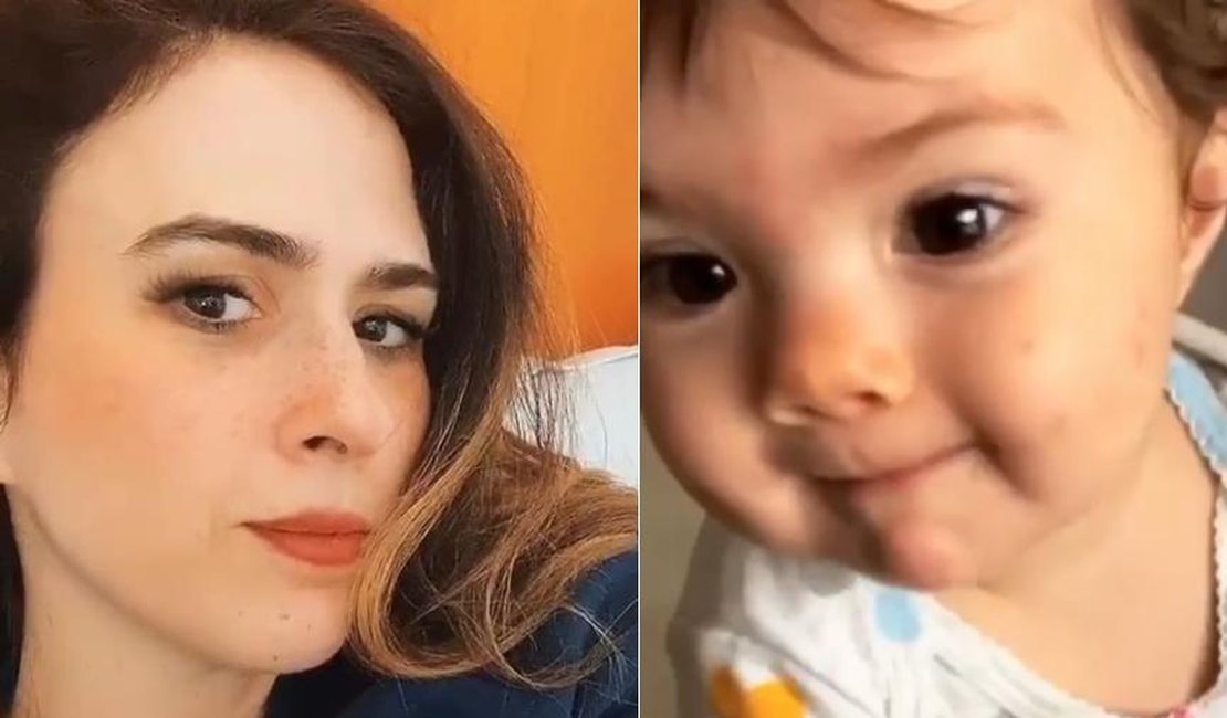 Tatá Werneck mostra Clara Maria falando 'mamãe' a Rafael Vitti