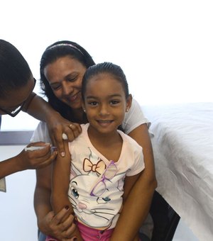 Vacinação contra a Polio e Sarampo está abaixo da média nacional em AL