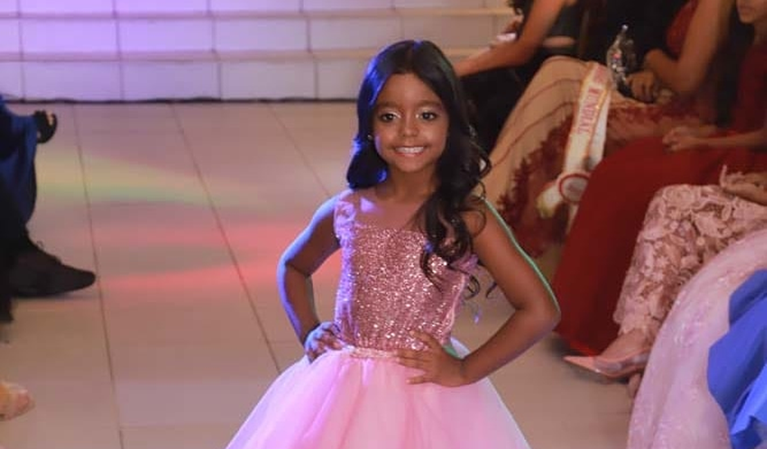 Giovanna Correia é a nova Mini Miss Alagoas Mundial