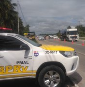 Batalhão de Polícia Rodoviária registra 4 acidentes na terça-feira de carnaval em Alagoas 