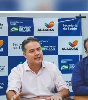Governador Renan Filho divulga resultado para teste de coronavírus