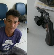 Após perseguição policial, homem é preso com arma de fogo no Agreste 