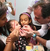 Alagoas deve intensificar ações para atingir meta da vacinação contra Polio e Sarampo