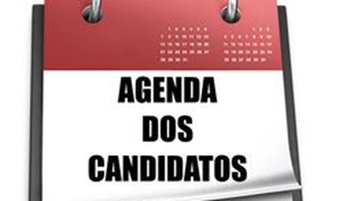 Confira agenda dos candidatos a prefeito de Maceió para esta sexta-feira (23)