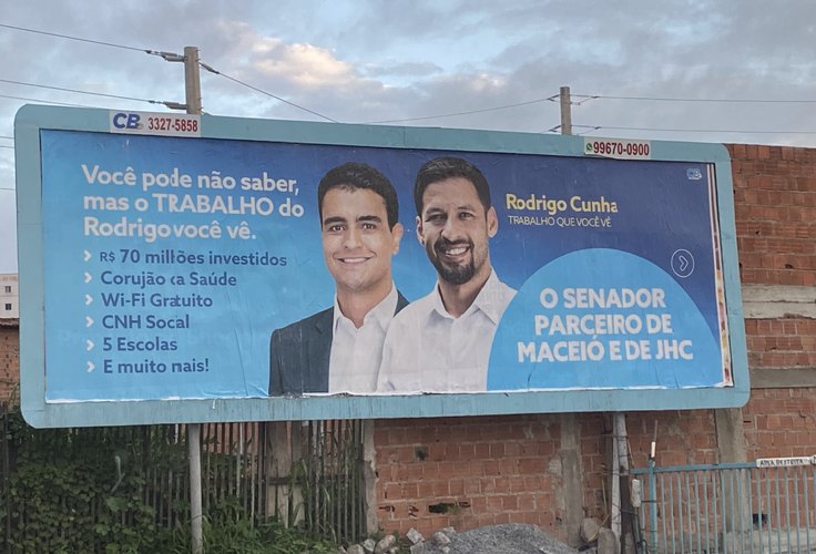 Rodrigo Cunha aposta em trabalho e popularidade de JHC para se aproximar do eleitor da capital