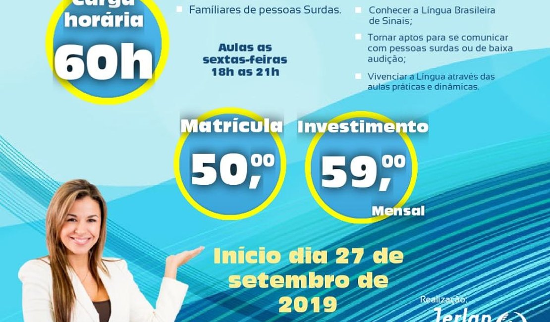 Mestre em Libras promove curso em Arapiraca