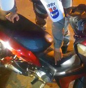 BPRv prende suspeito e recupera motocicleta roubada em Maceió