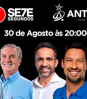 7SEGUNDOS convida candidatos ao governo de Alagoas para debate eleitoral