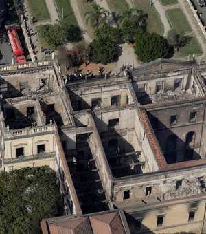 Museu Nacional recebe teto provisório e terá apoio da Itália para recuperação de acervo