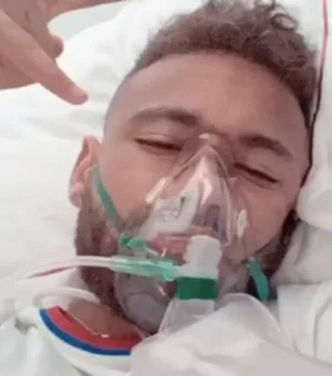 Neymar posta selfie com inalador e preocupa fãs do craque