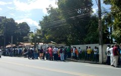Ex-funcionários da Usina Laginha protestam em Jacarecica