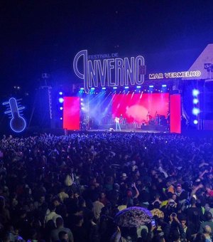 Festival de Inverno de Mar Vermelho recebe 50 mil pessoas nos dias de festa