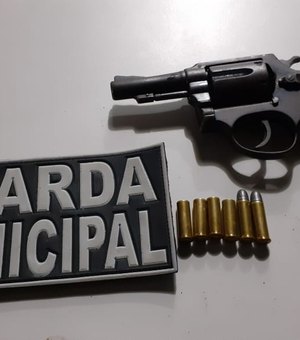 Guarda Municipal prende homem com arma em Girau do Ponciano 