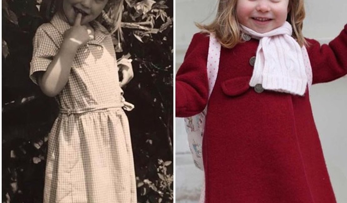 Princesa Charlotte e sobrinha da princesa Diana são idênticas e imagem choca internautas
