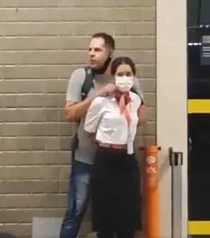 [Vídeo]PM é preso após fazer funcionária da GOL refém no Aeroporto de Guarulhos