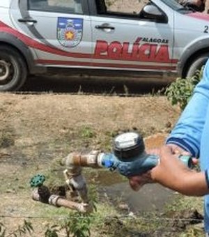 Quatro pessoas são presas por furto de água no Sertão de Alagoas