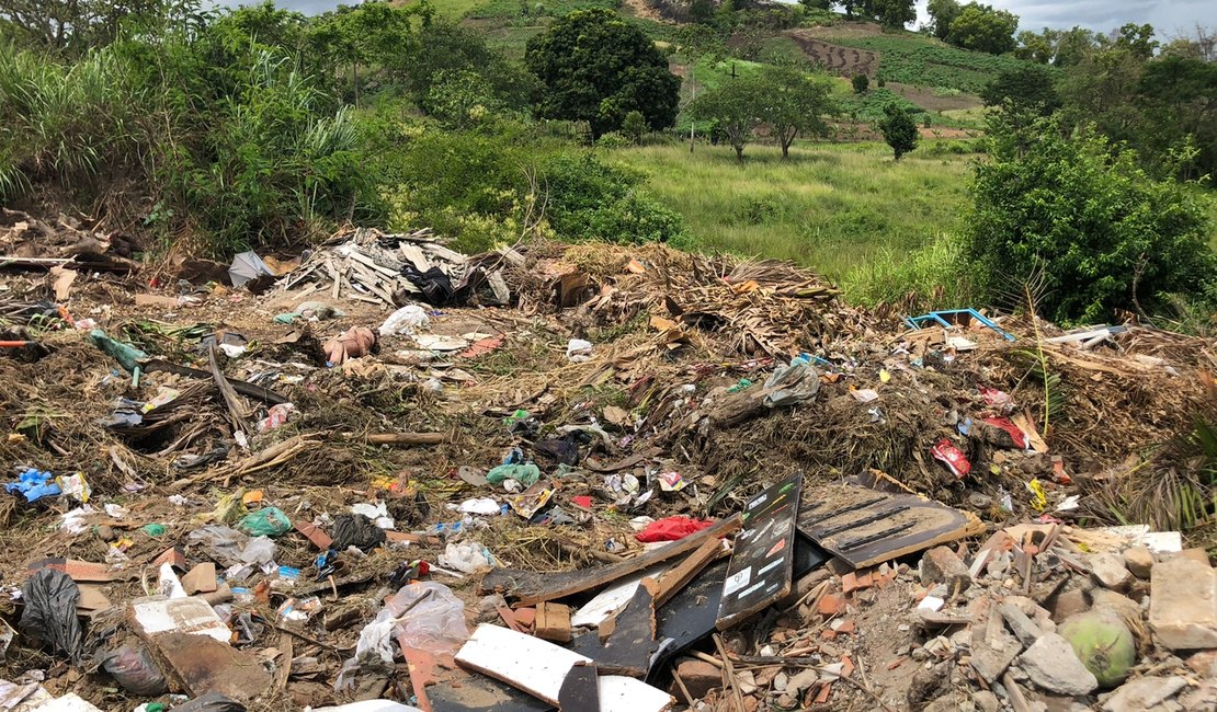 Ministério Público ingressa com ação contra o Município de Cajueiro por descarte irregular de lixo