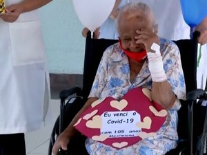 Mulher de 105 anos está entre os idosos que venceram surto de Covid em casa de repouso