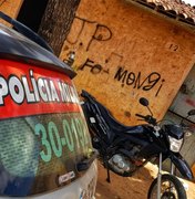 Adolescente é apreendido com motocicleta roubada, em Arapiraca