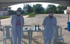 Ouro Branco instala barreira sanitária contra o coronavirus